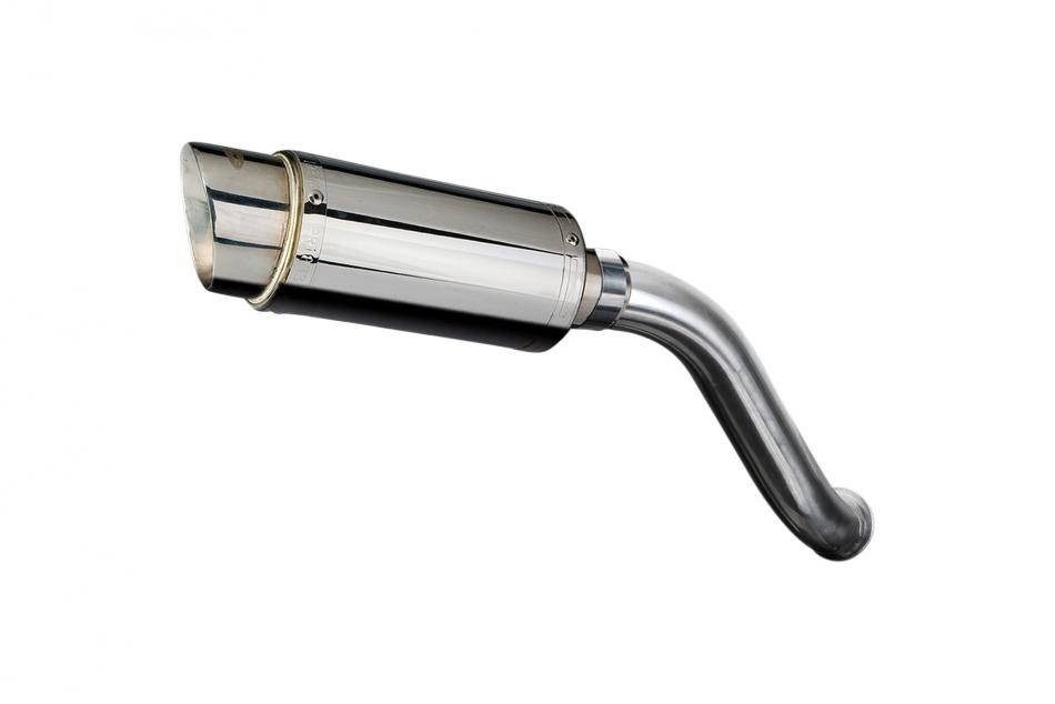 HONDA VFR750 1994-1997 Echappement HAUT Silencieux 200mm Rond Inox PISTE