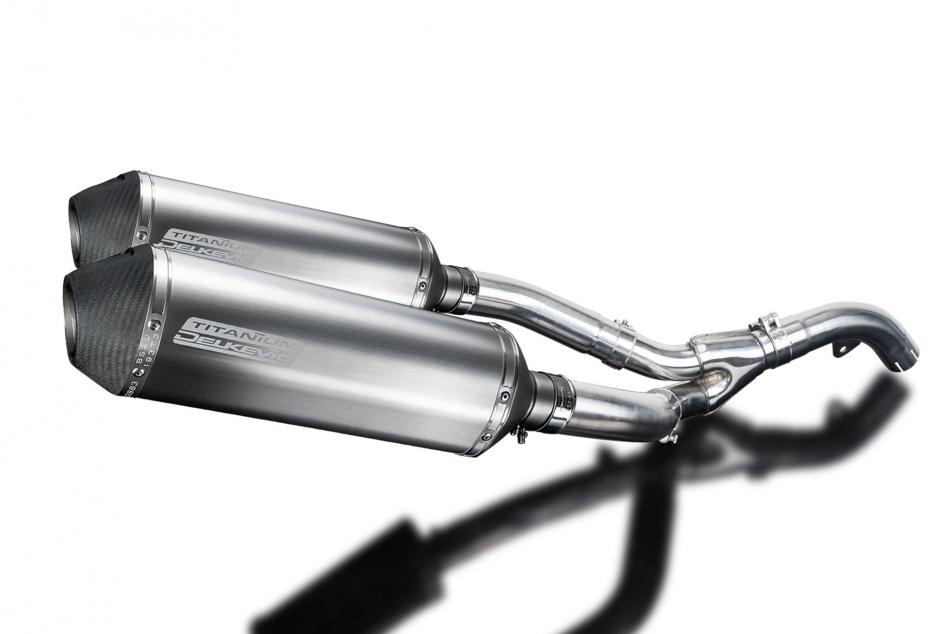 KAWASAKI ZX10R NINJA 2006-2007 Echappement Silencieux 343mm X-Ovale Titane