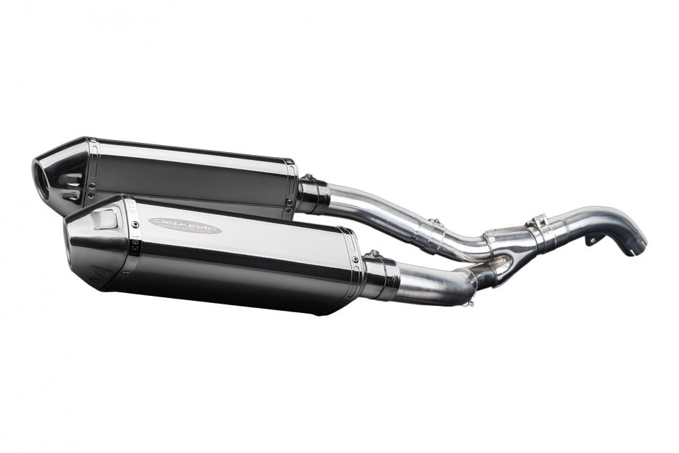 KAWASAKI ZX10R NINJA 2006-2007 Echappement Silencieux 320mm Tri-Ovale Inox