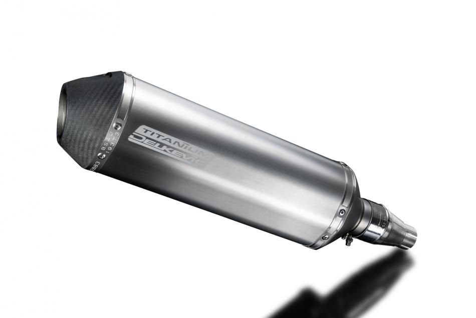 Kymco Sprint K-Pipe 2013-2017 Echappement KIT-Silencieux 343mm X-Ovale Titane