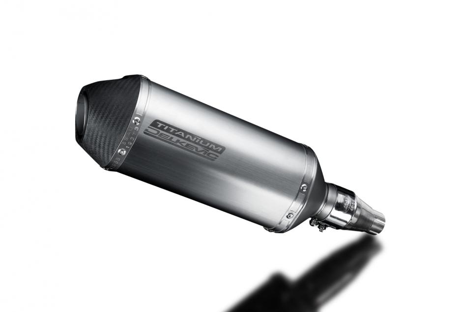 Kymco Sprint K-Pipe 2013-2017 Echappement KIT-Silencieux 260mm X-Ovale Titane