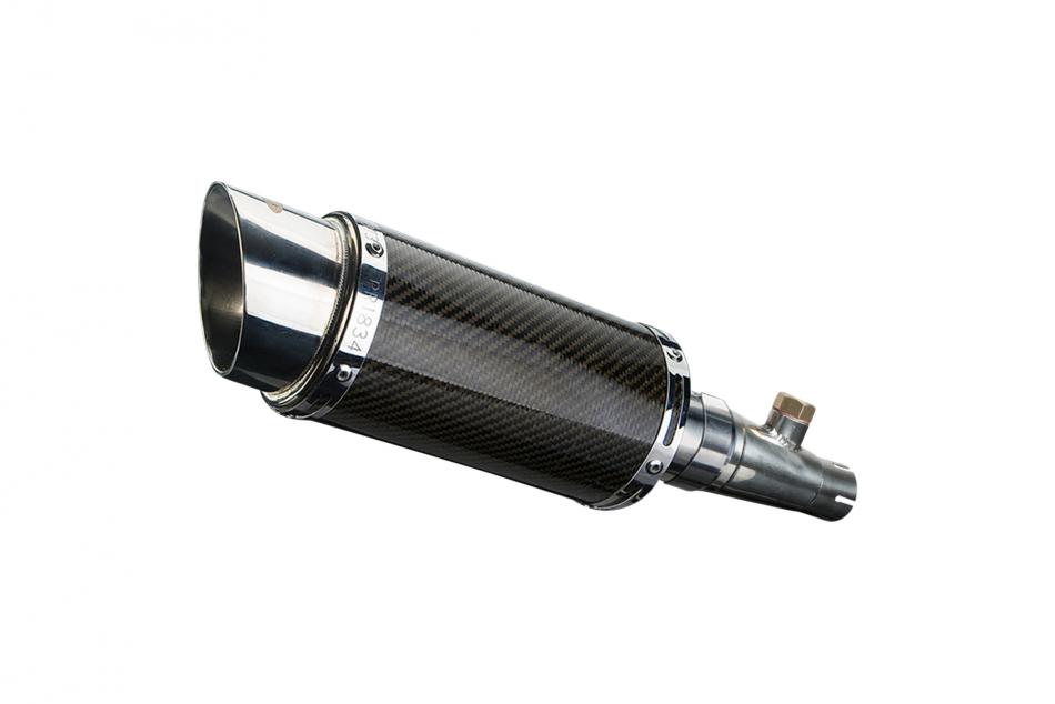 HONDA FJS600 SILVERWING FJS400 2002-14 Echappement Pot 200mm Rond Carbone PISTE