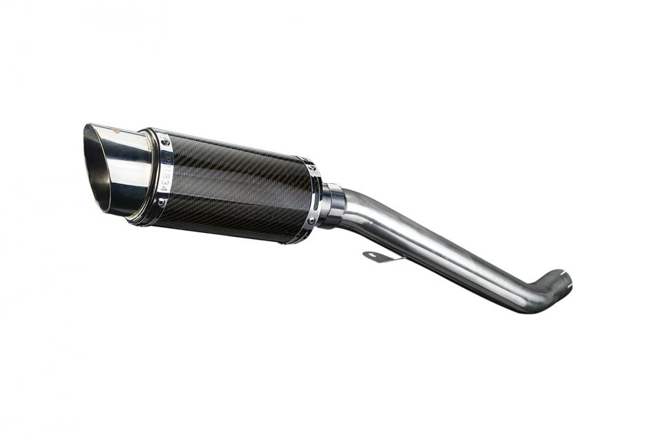 TRIUMPH Street Triple 675 2013-16 Echappement Silencieux 200mm Rond Carbon PISTE