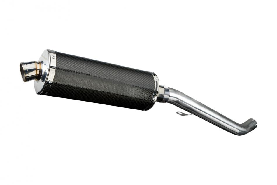 TRIUMPH STREET TRIPLE 675 2013-2016 Echappement Silencieux 350mm Ovale Carbone