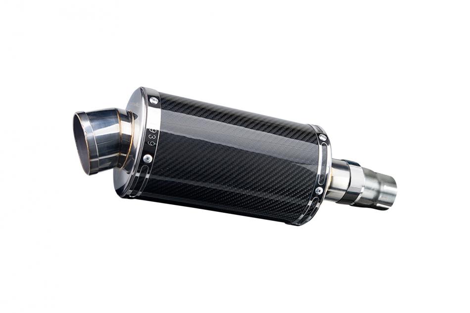 YAMAHA YZF-R6 (13S) 2006-2018 Echappement Silencieux 225mm Ovale Carbone PISTE