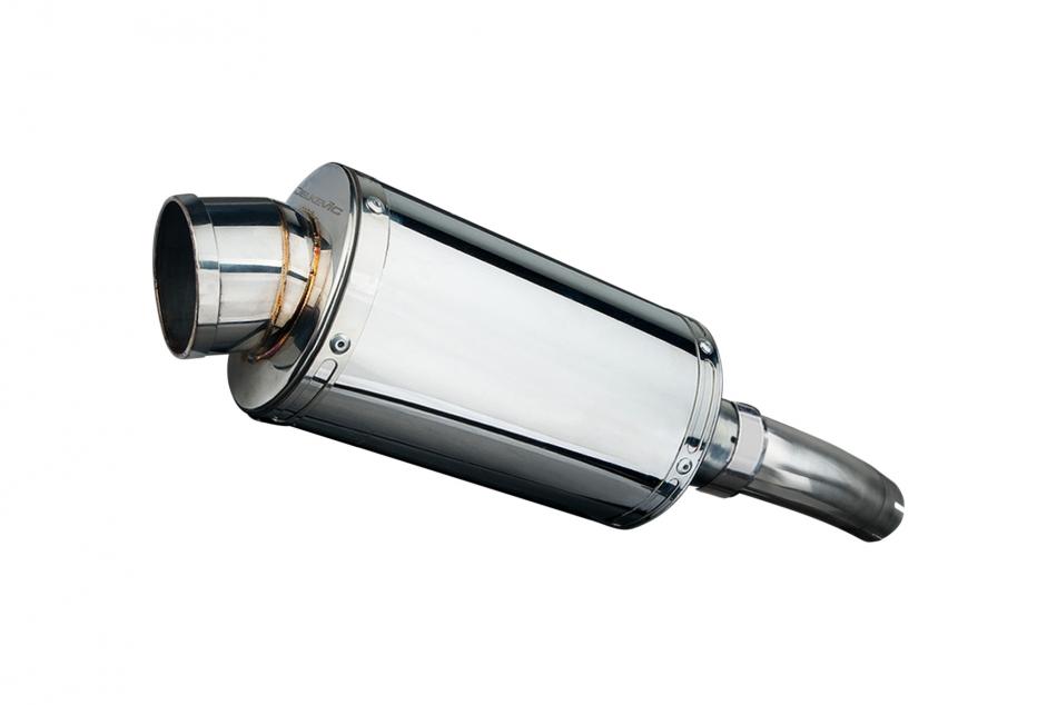 SUZUKI GSXR750 L1-L6 2011-2017 Echappement silencieux 225mm Ovale Inox PISTE