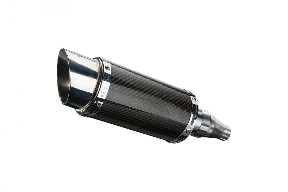 KYMCO Downtown 300i 11-16 Echappement Silencieux 200mm Rond Carbone PISTE