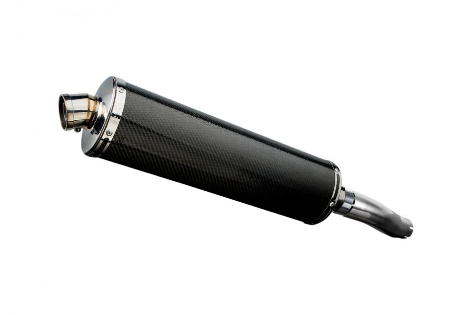 HONDA CB600F HORNET 2007-2014 Echappement Silencieux 450mm Ovale Carbone