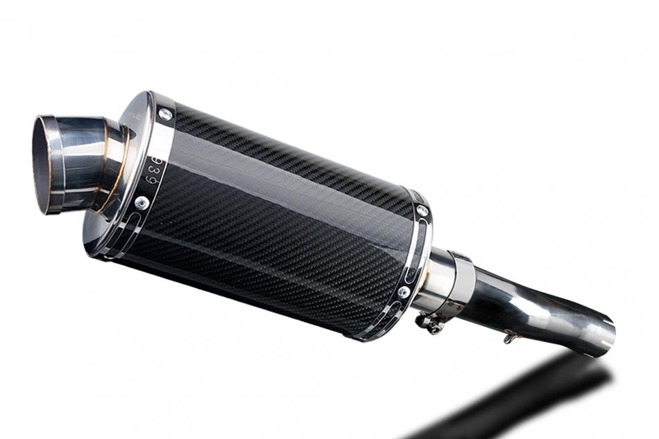 HONDA CBR600F ABS 2011-2013 Echappement Silencieux 225mm Ovale Carbone PISTE