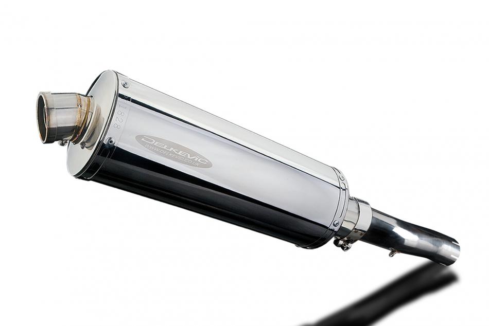 HONDA CBR600F ABS 11-13 Echappement BAS Silencieux 350mm Ovale Inox