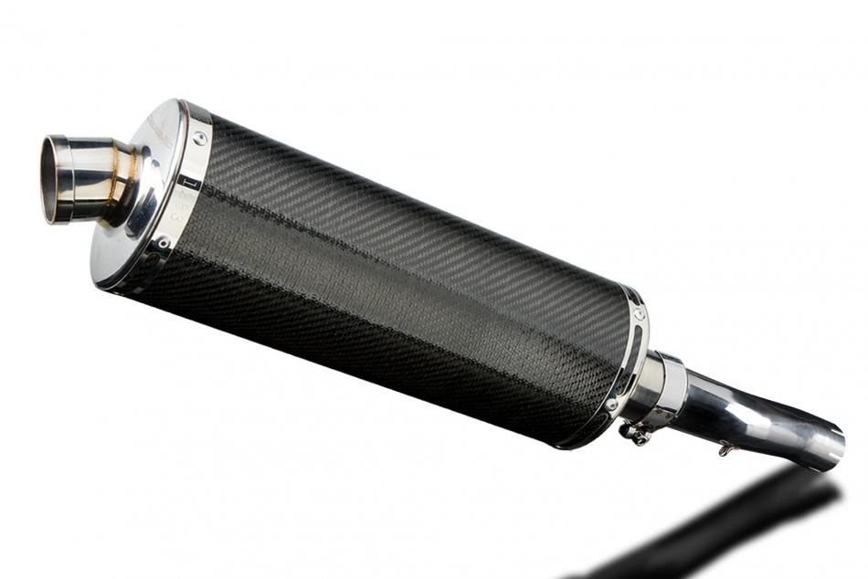 HONDA CBR600F ABS 2011-2013 Echappement BAS Silencieux 350mm Ovale Carbone