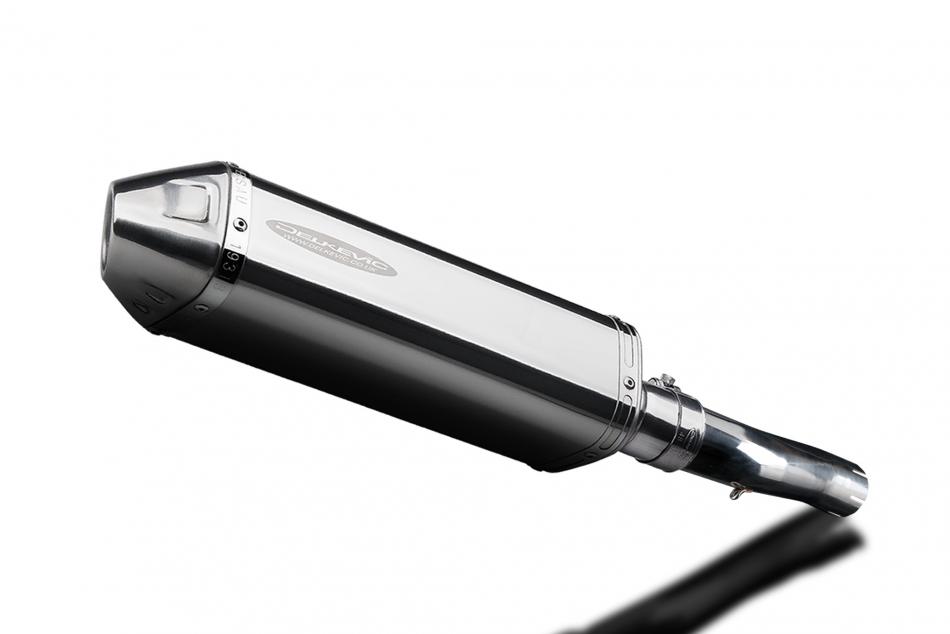 HONDA CBR600F ABS 2011-2013 Echappement BAS Silencieux 320mm Tri-Ovale Inox