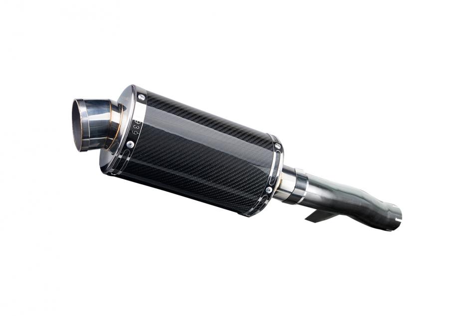 HONDA CB1100A 2013-2017 Echappement Silencieux 225mm Ovale Carbone PISTE