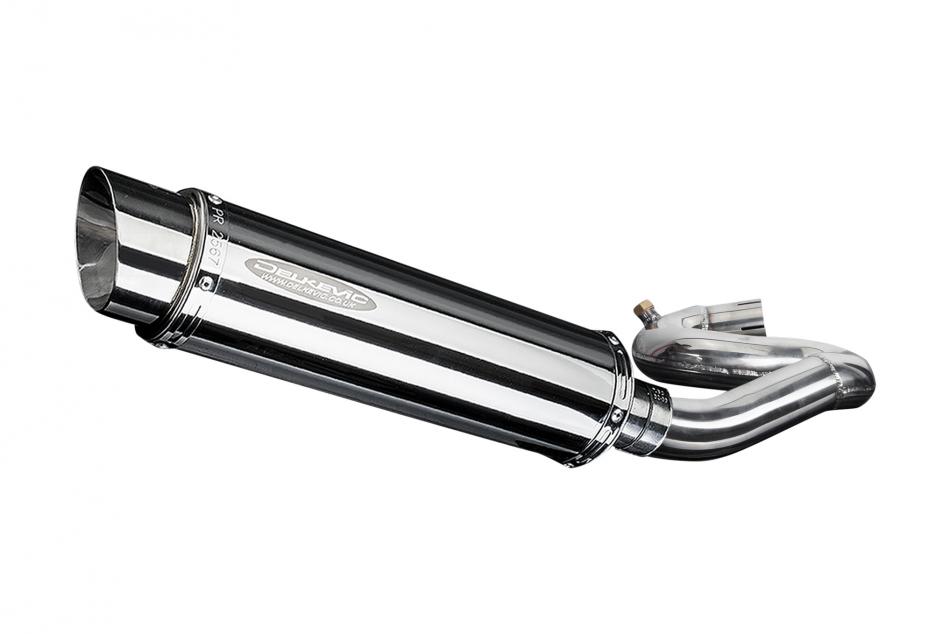 HONDA CBR1000RR FIREBLADE 2008-2015 Echappement Silencieux 350mm Rond Inox