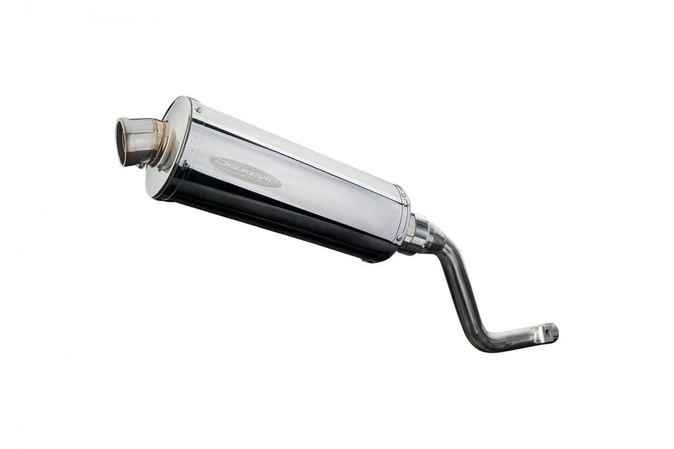 HONDA XR125L 03-10 KIT-Silencieux 350mm Ovale Inox