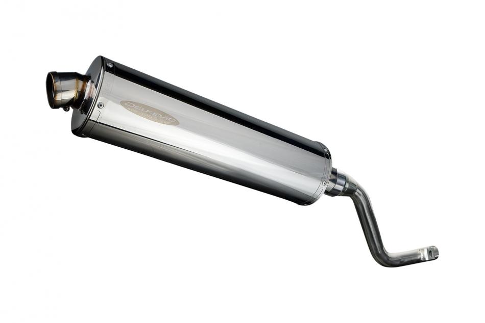 HONDA XR125L 2003-2010 Echappement Silencieux 450mm Ovale Inox