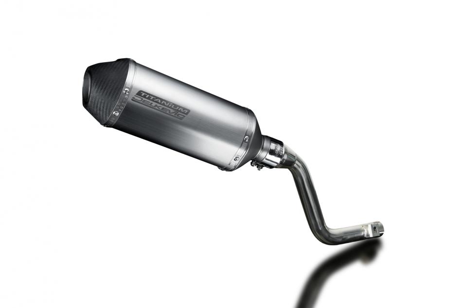 Honda XR125L 2003-2010 Echappement KIT-Silencieux 260mm X-Ovale Titane