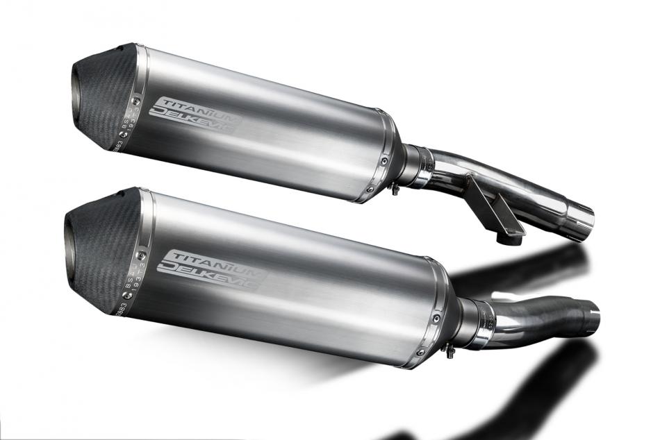 Triumph Sprint Executive 1998 Echappement KIT-Silencieux 343mm X-Ovale Titane