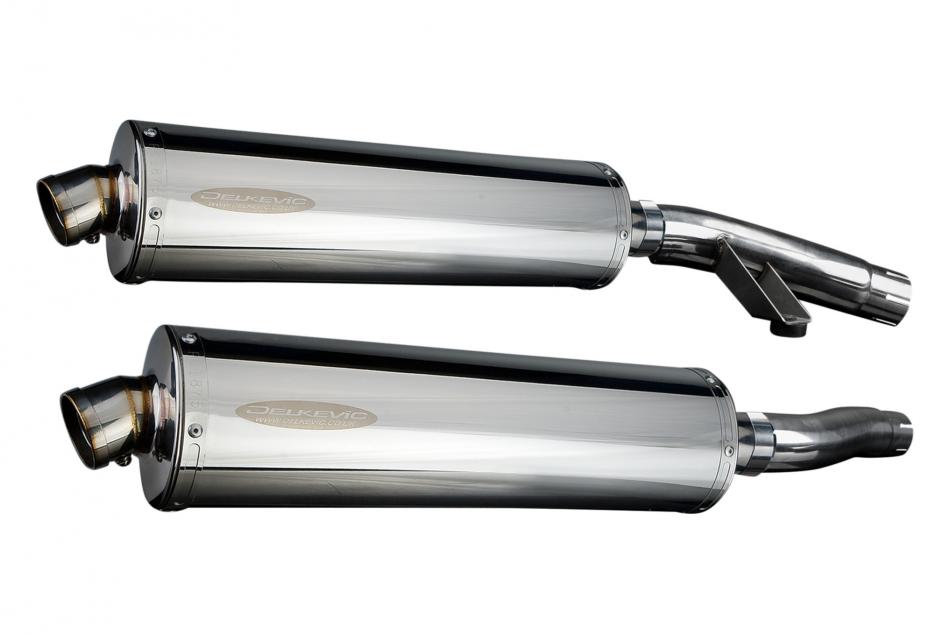 Triumph Sprint Executive 1998 Echappement KIT-Silencieux 450mm Ovale Inox