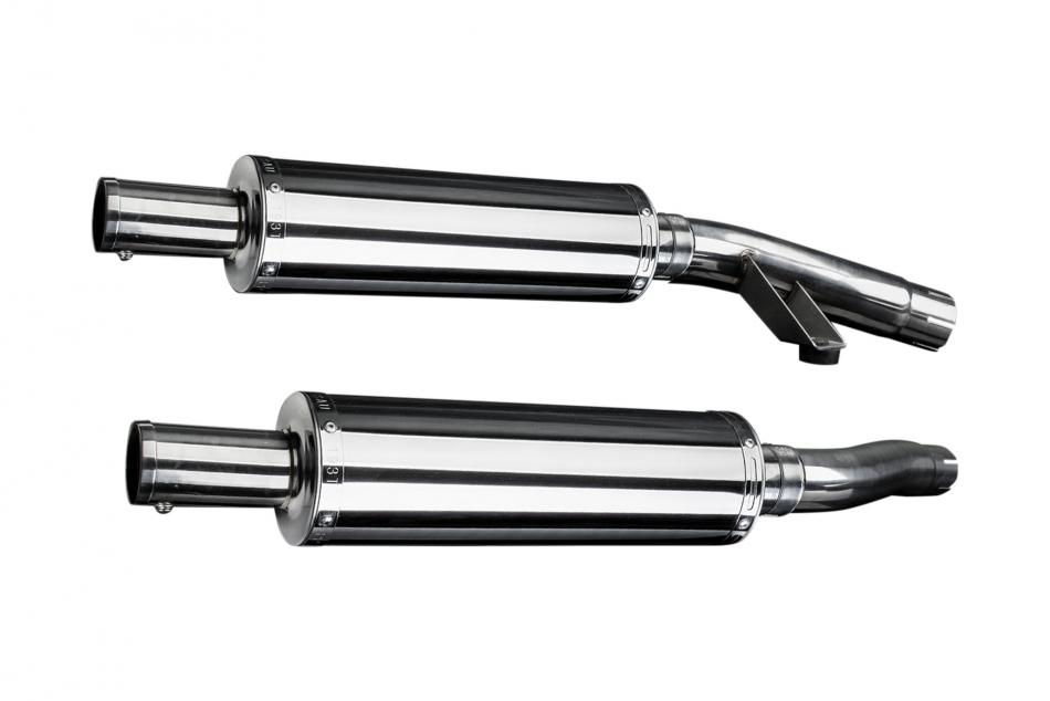 Triumph Sprint Executive 1998 Echappement KIT-Silencieux 350mm Rond Inox