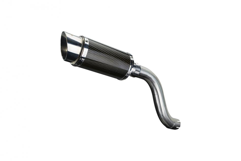 TRIUMPH Speed Triple 955i 02-04 Echappement Silencieux 200mm Rond Carbone PISTE