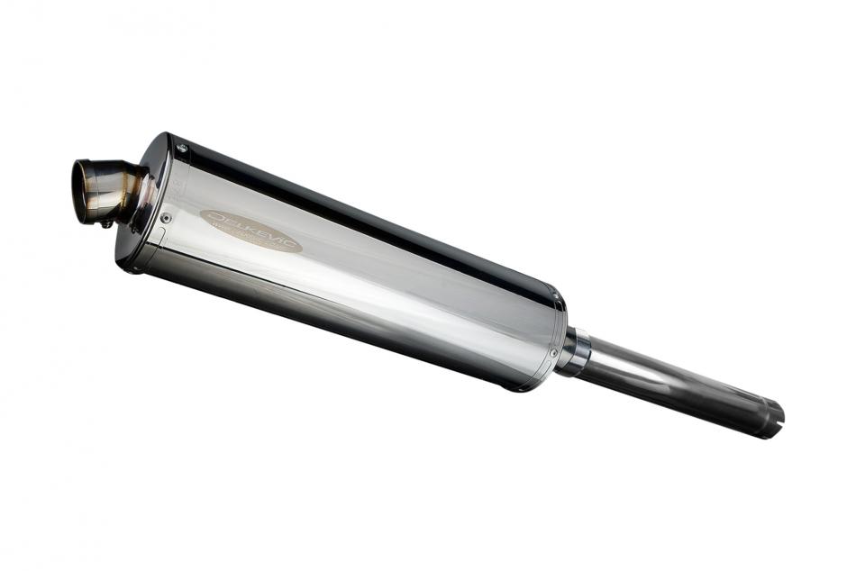 YAMAHA FZR1000 EX-UP 89-95 Echappement Silencieux 450mm Ovale Inox