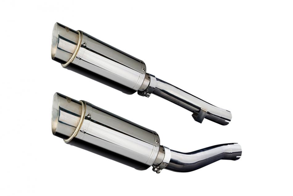 YAMAHA XJR1300 2004-2006 Echappement Silencieux 200mm Rond Inox PISTE