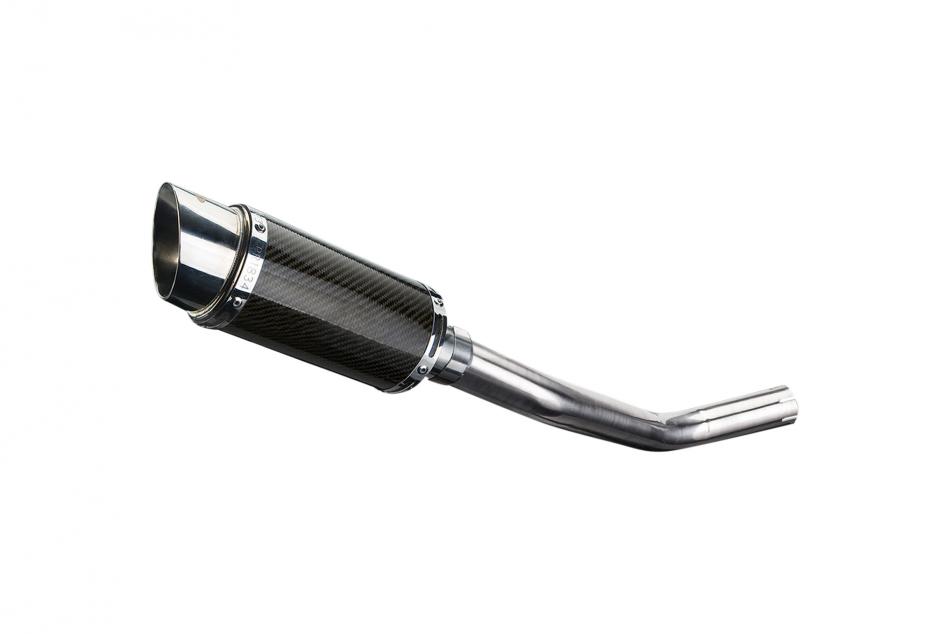 SUZUKI GSX-R600 GSXR600 K6 K7 2006-07 Echappement Pot 200mm Rond Carbone PISTE